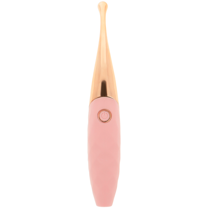 OHMAMA Estimulador de Clitóris Recarregável 36 Modos Rosa, exibindo design e textura.