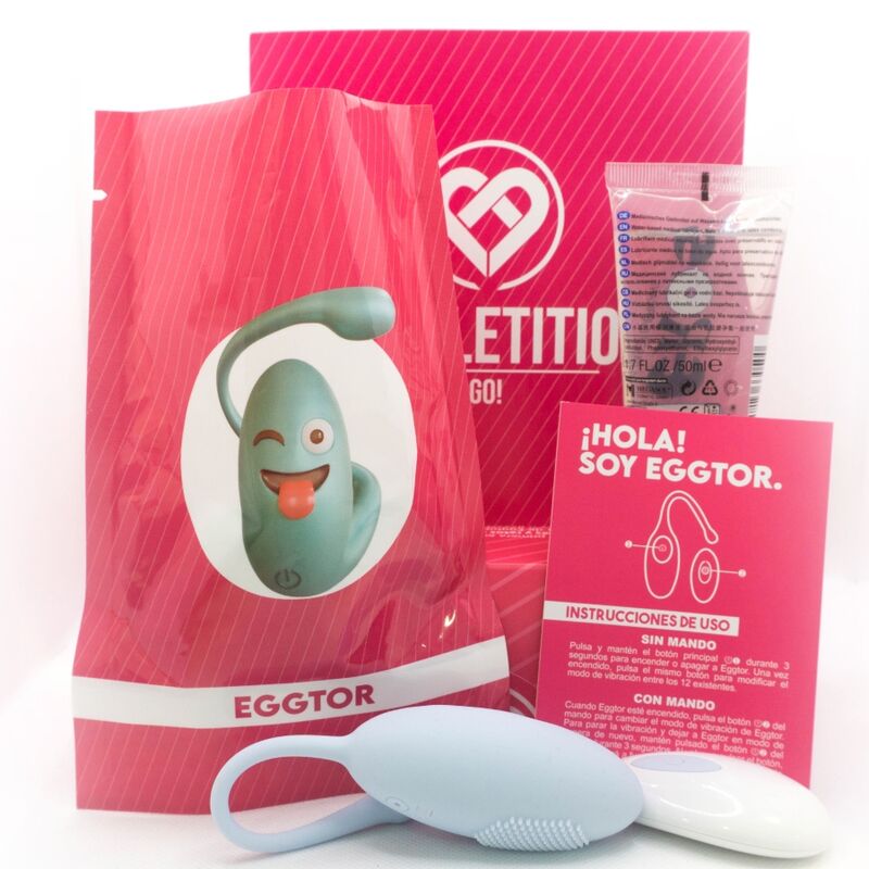 Juego para Parejas con Vibrador Eggtor - Aventura Transgresora