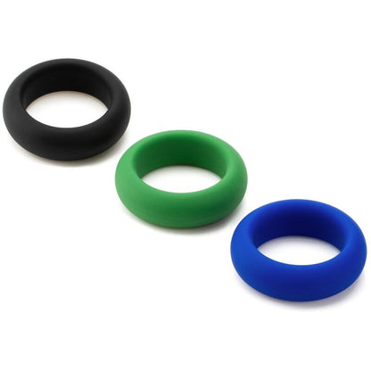 JE JOUE - SET DE ANILLOS DE SILICONA PARA EL PENE