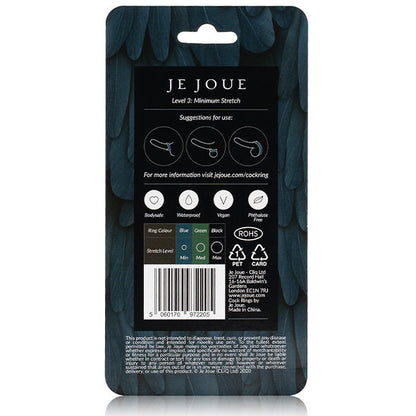 JE JOUE - ANILLO DE SILICONA AZUL ESTRANGULACIÓN MÍNIMA