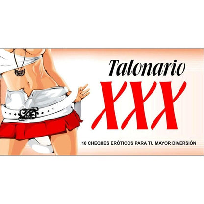 Talonario de Cheques Sensuales XXX
