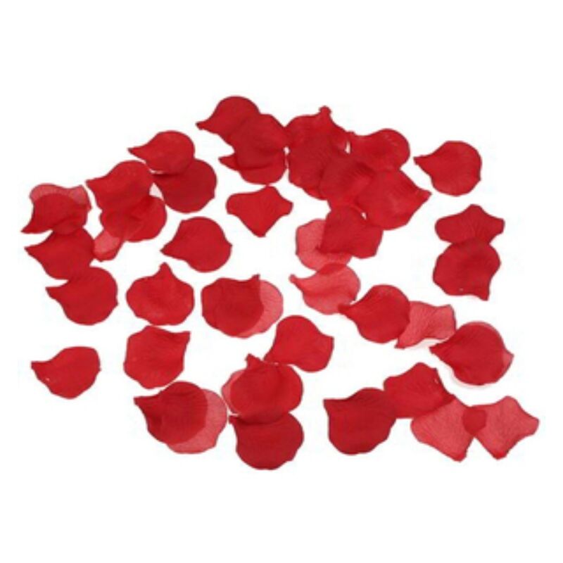 Pétalos Decorativos Rojos - 100 Unidades