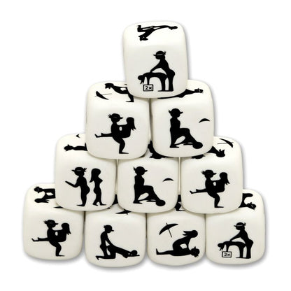 Dados de Postura Blancos