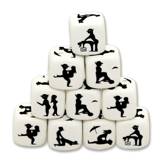 Dados de Postura Blancos