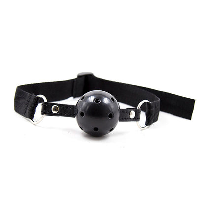 Mordaça de Faixa de Nylon Fetiche OHMAMA, ajustável para BDSM