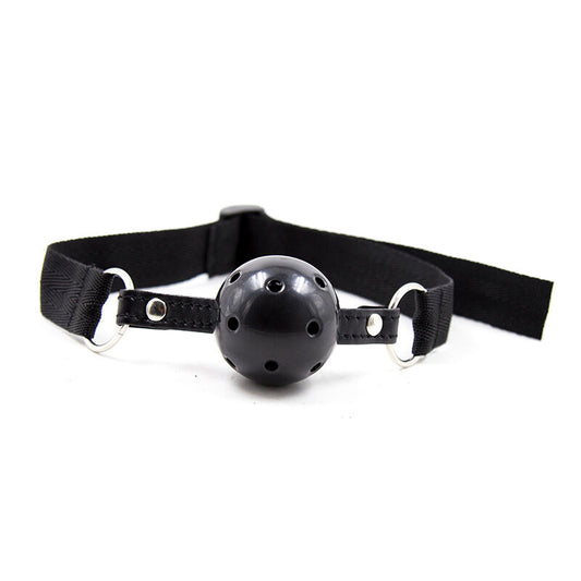 Mordaça de Faixa de Nylon Fetiche OHMAMA, ajustável para BDSM