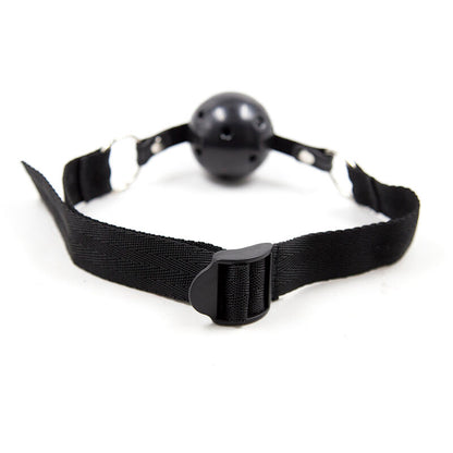 Mordaça de Faixa de Nylon Fetiche OHMAMA, ajustável para BDSM