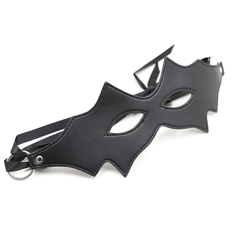 OHMAMA FETISH Máscara Felina com detalhes de design elegante.