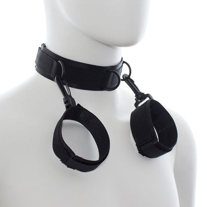 Conjunto OHMAMA Algemas e Colar de Nylon Ajustável para jogos BDSM.