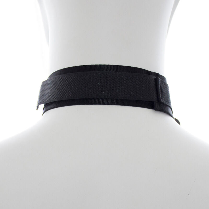Conjunto OHMAMA Algemas e Colar de Nylon Ajustável para jogos BDSM.