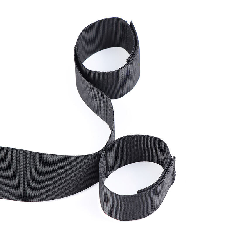 OHMAMA FETISH Algemas de Pulso e Colar de Nylon Ajustável para jogos BDSM