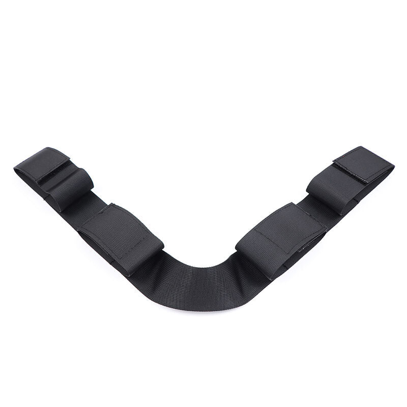 Ohmama Fetish Barra Separadora Flexível com Retenções de Pulso de Nylon para experiências BDSM seguras.