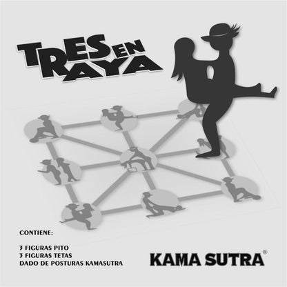 Juego Erótico Kamasutra Tres en Raya