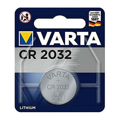 VARTA - Pila de botón de litio CR2032, unidad de 3 V, 1