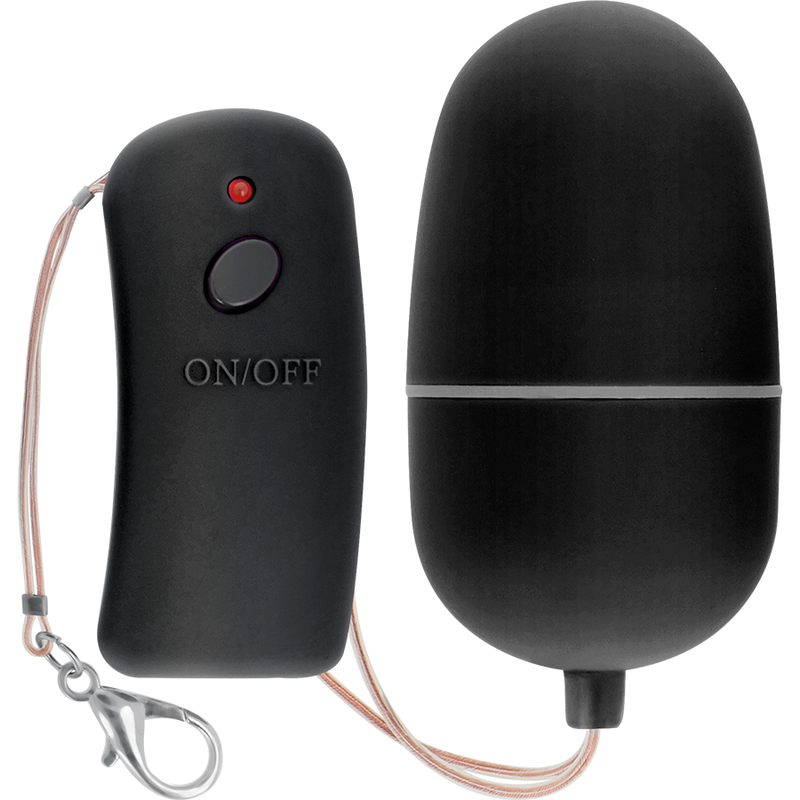 Huevo Vibrador con Control Remoto Negro