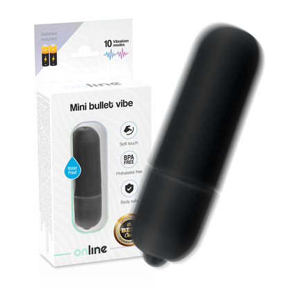 Mini Bala Vibrante Negra