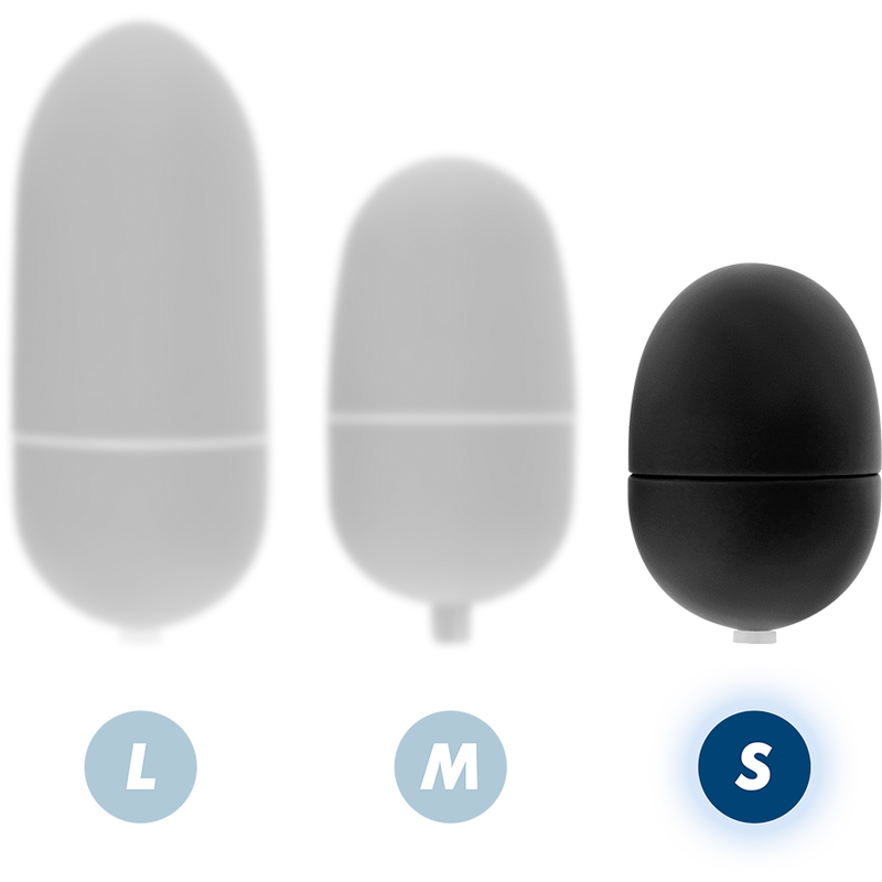 Huevo Vibrador con Control Remoto S Negro