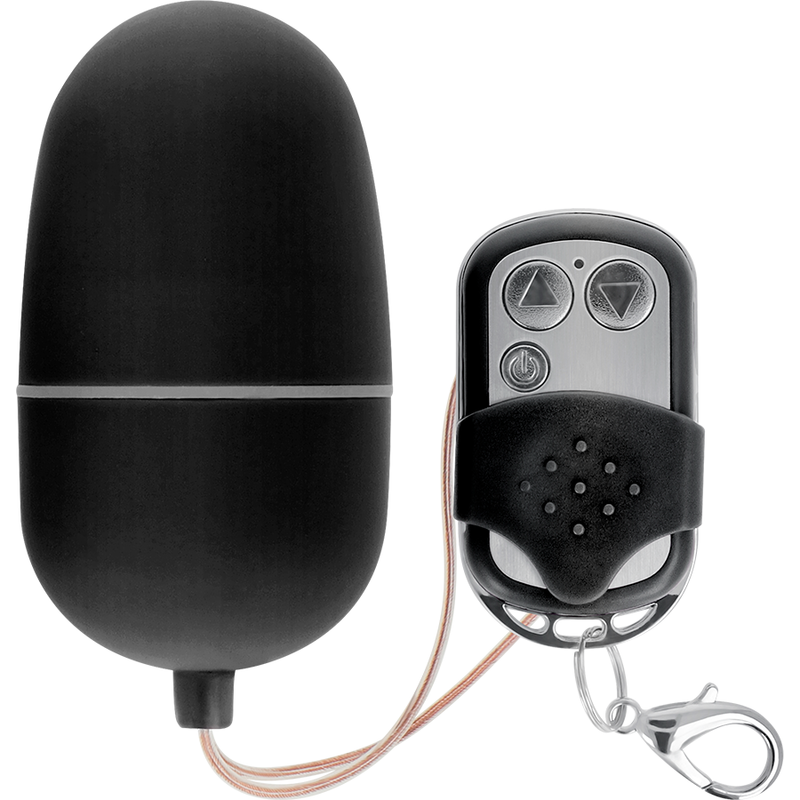 Huevo Vibrador con Control Remoto M Negro