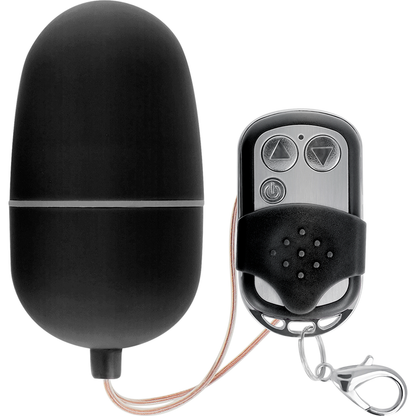 Huevo Vibrador con Control Remoto M Negro