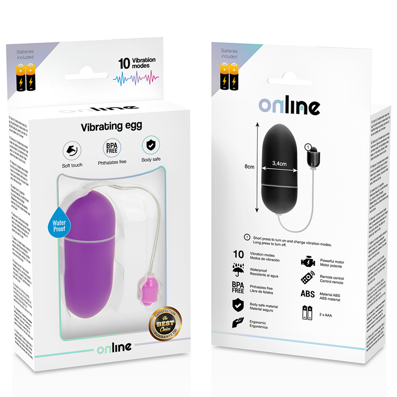 Huevo Vibrador Impermeable Lils