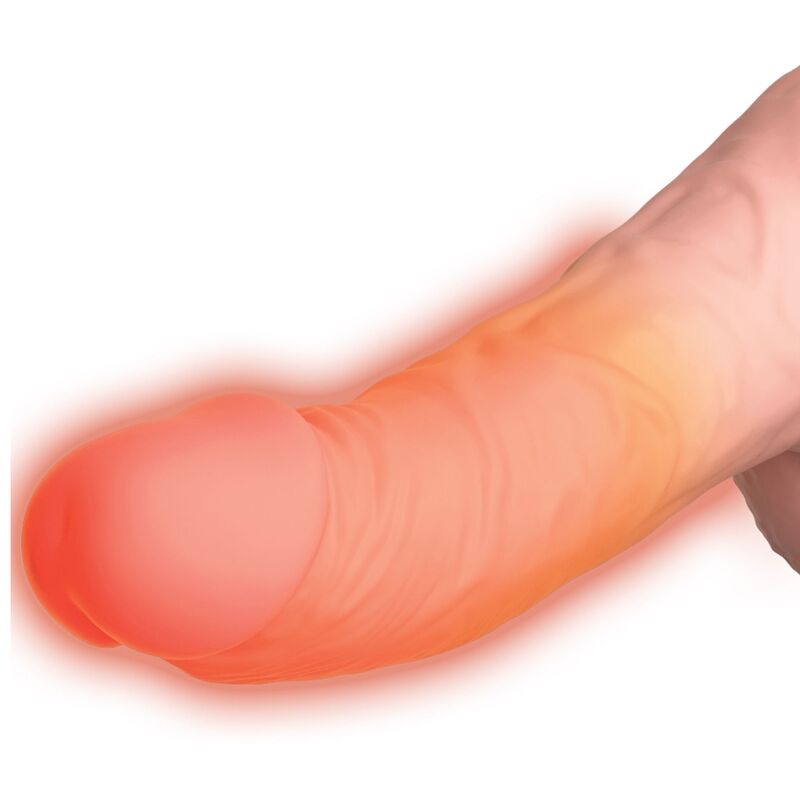 Vibrador Realista Plus Triple Threat Tono de Piel Claro