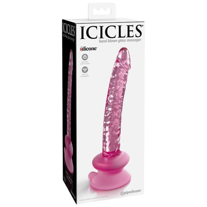 ICICLES - Vibrador de vidrio con ventosa n.° 86