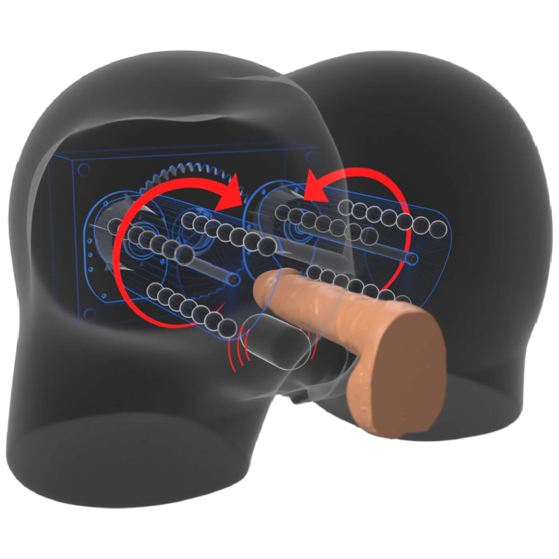 Masturbador Milk Me Mega Tonto