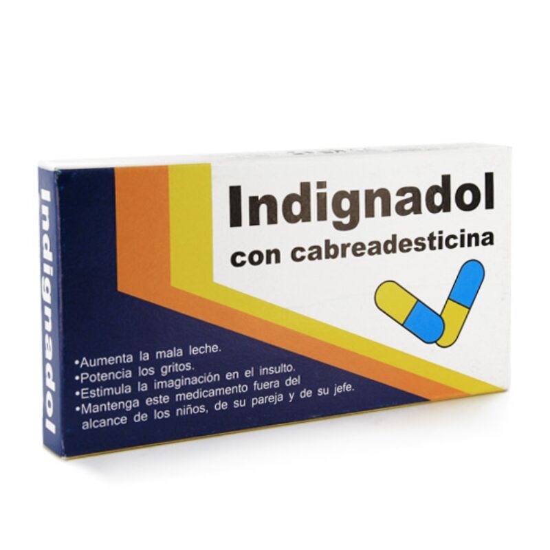 Caja de Medicamento Divertido Indignadol