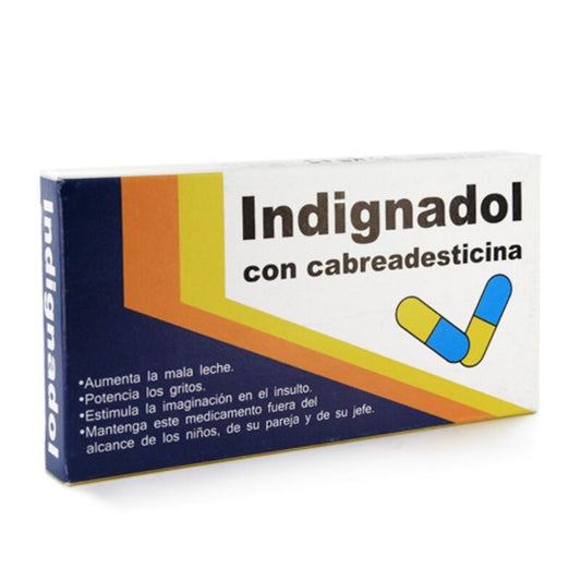 Caja de Medicamento Divertido Indignadol