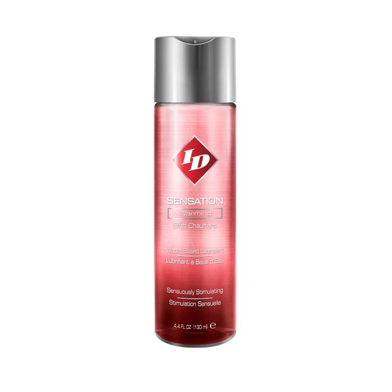 Embalagem do Lubrificante Aquecedor ID SENSATION 130ml