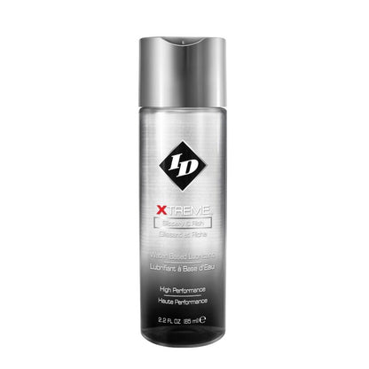 Frasco de ID XTREME Lubrificante Pessoal 65 ML de Alta Performance.