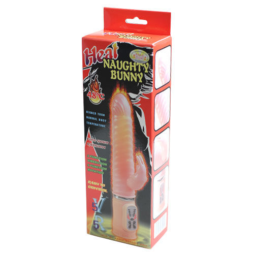 Vibrador Coelho Rampante BAILE com função de aquecimento e design elegante.