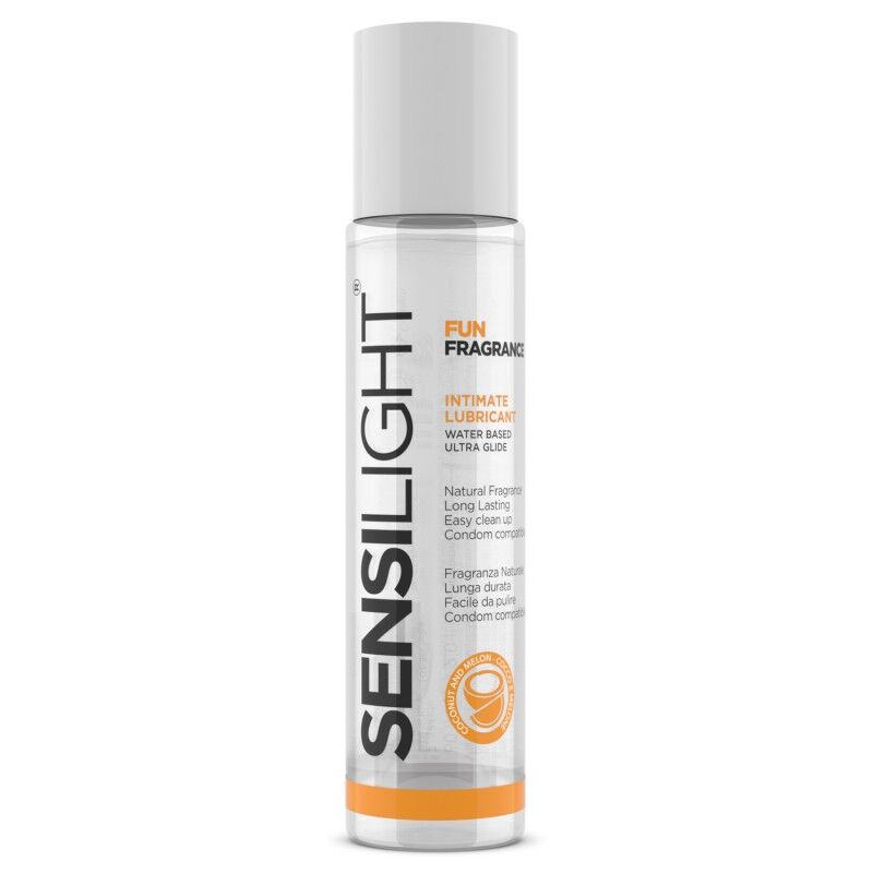 Lubricante Base de Agua con Sabor Coco y Melón Sensilight 60ml