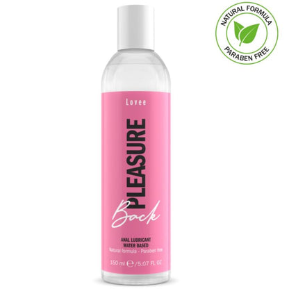 Lubricante Anal LOVEE Back Pleasure 150ml