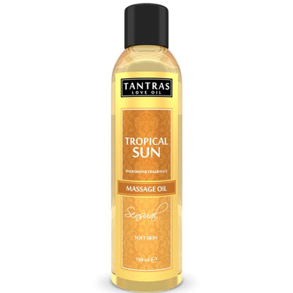 Aceite de Masaje Tantras Love Oil Solar Tropical 150 ML