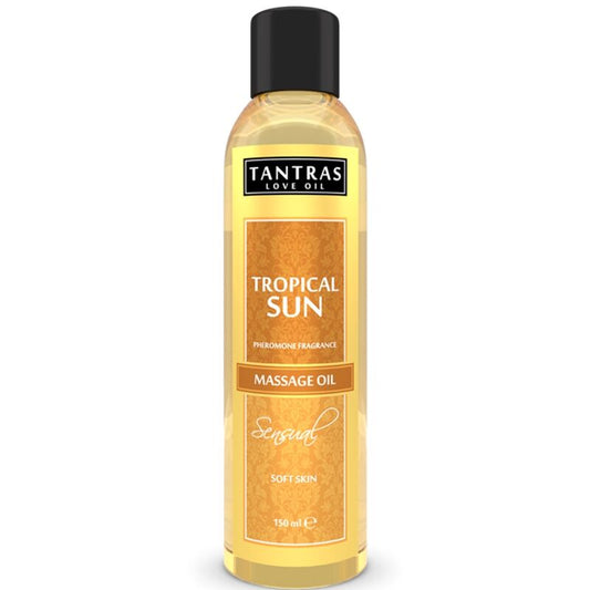 Aceite de Masaje Tantras Love Oil Solar Tropical 150 ML