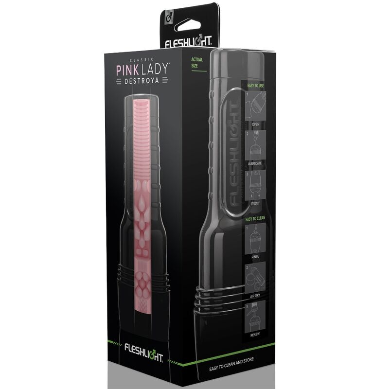 FLESHLIGHT - MASTURBADOR CLÁSICO PINK LADY DESTROYA