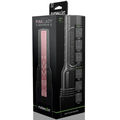 FLESHLIGHT - MASTURBADOR CLÁSICO PINK LADY DESTROYA