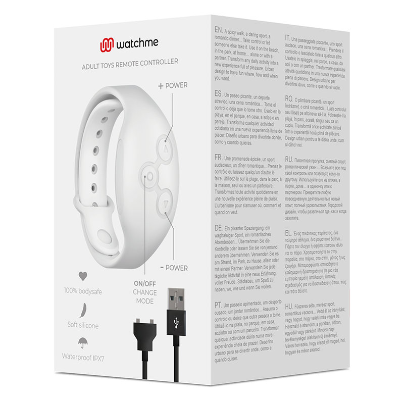 WATCHME - RELOJ CON TECNOLOGÍA INALÁMBRICA BLANCO