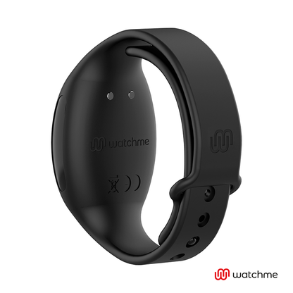 WATCHME - RELOJ CON TECNOLOGÍA INALÁMBRICA, NEGRO AZABACHE