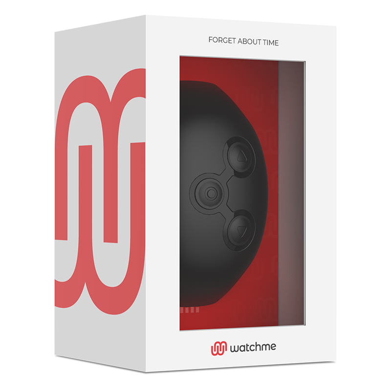 WATCHME - RELOJ CON TECNOLOGÍA INALÁMBRICA, NEGRO AZABACHE