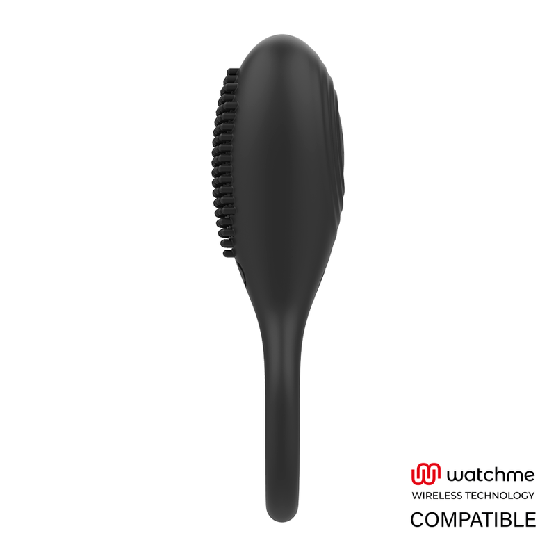 MR BOSS Anel Estimulador Tino Compatível Watchme Wireless, em silicone preto