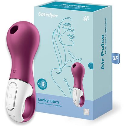 Satisfyer Lucky Libra: Estimulador Air-Pulse e Vibrador Clitoriano Recarregável.
