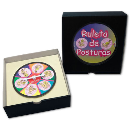 Juego de Ruleta de Posiciones Sexuales