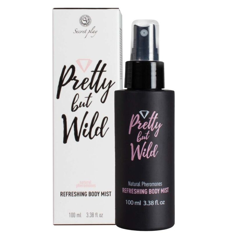 SECRETPLAY Névoa Corporal Refrescante Bonita mas Selvagem 100 ML, para hidratação e frescura instantânea