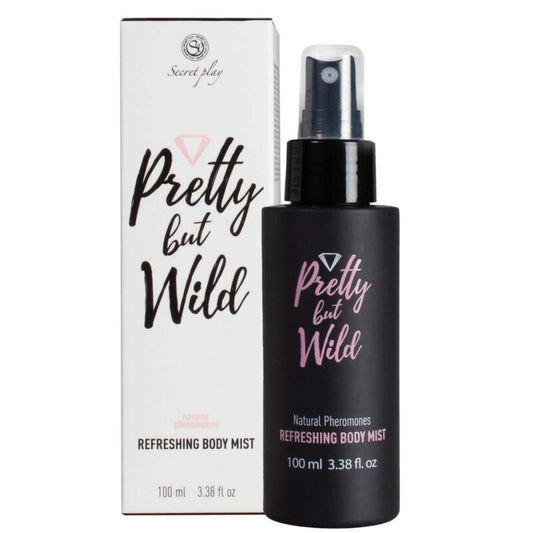 SECRETPLAY Névoa Corporal Refrescante Bonita mas Selvagem 100 ML, para hidratação e frescura instantânea