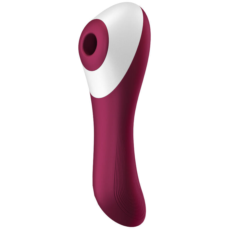 Satisfyer Dual Crush vibrador de pulso de ar e ponto G em silicone
