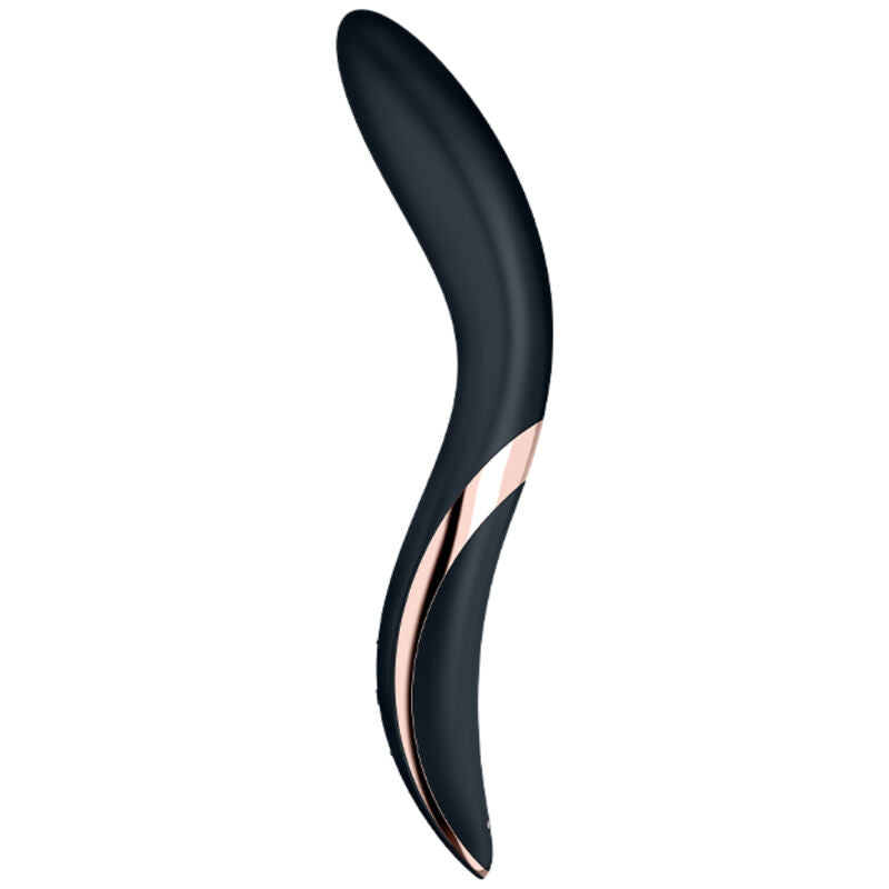 Close-up do vibrador Satisfyer Rrrolling Explosion com estimulação do Ponto G e bola rolante.