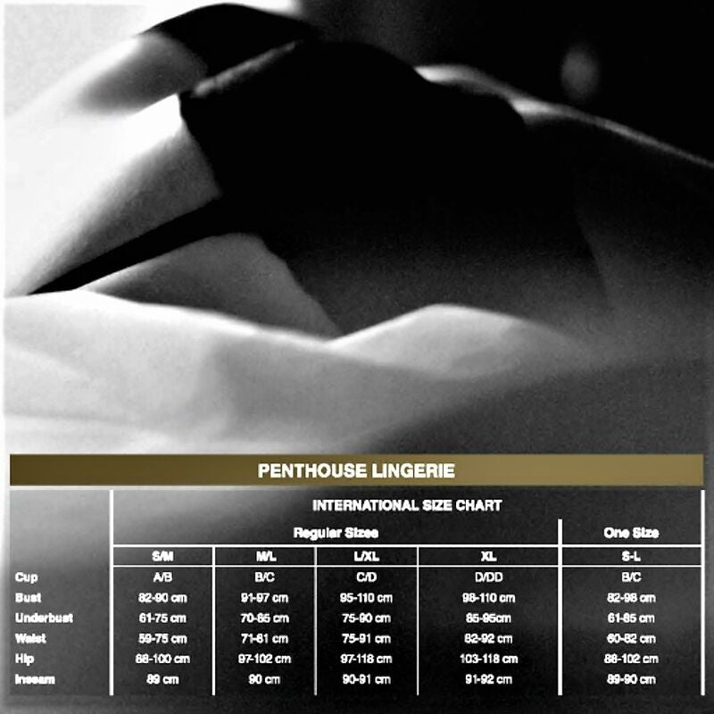 PENTHOUSE - TANGA DANGEROUS DARLING NEGRO S/M