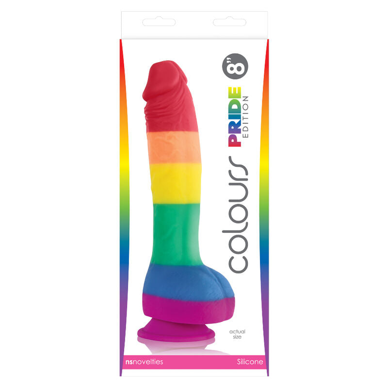 Orgullo - Consolador Bandera LGBT 19 cm